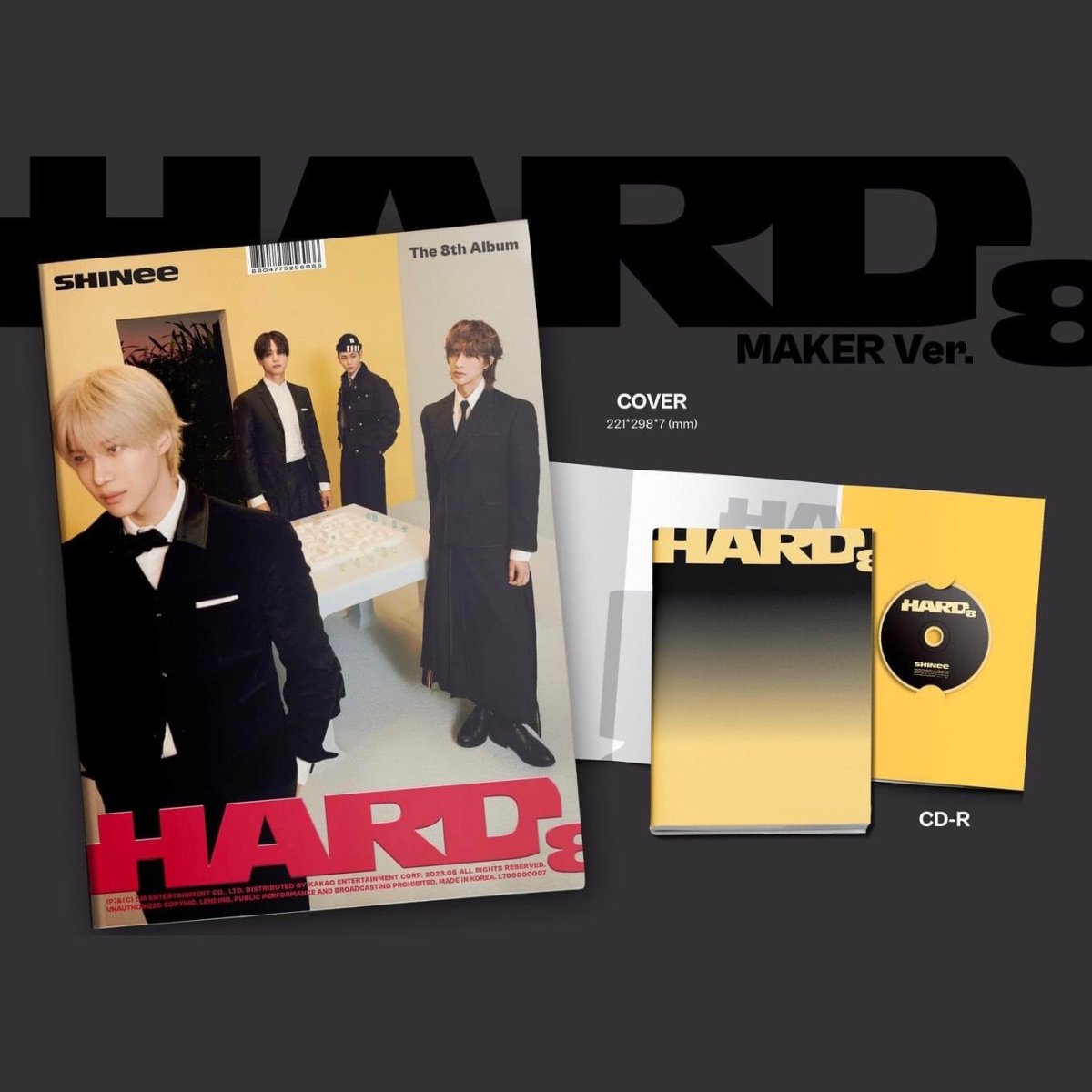 SHINee - HARD 8th Album (Photobook Version) – K-STAR
