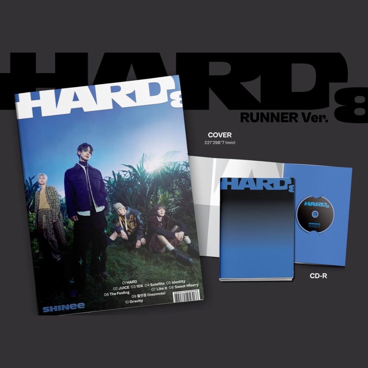 SHINee - HARD 8th Album (Photobook Version) - K-STAR