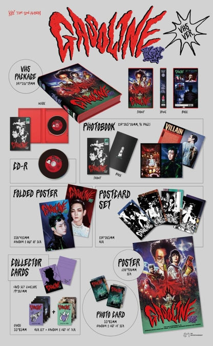 SHINee KEY - Gasoline ( VHS Version ) - K-STAR