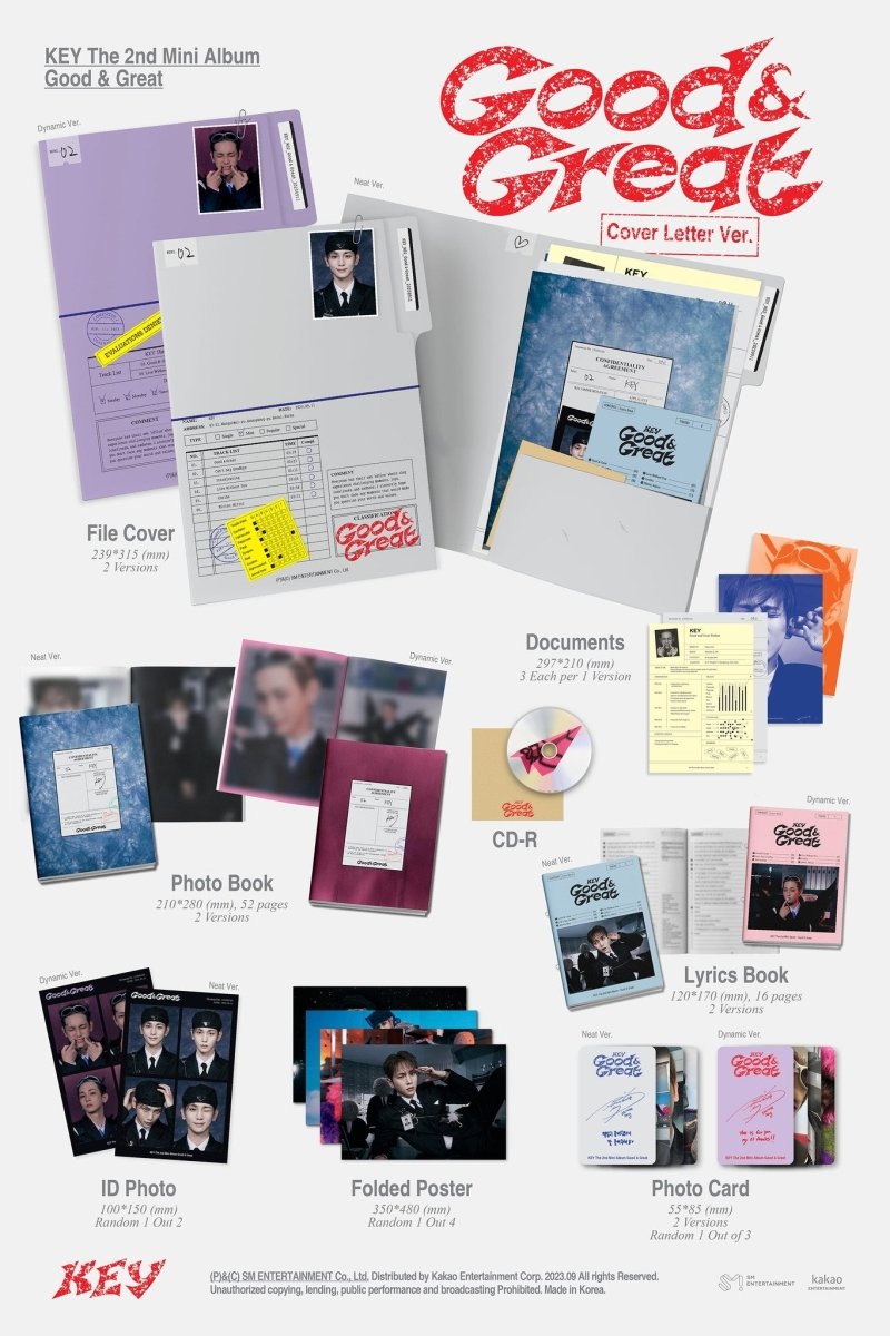 SHINee KEY - Good & Great Cover Letter Ver. - K-STAR