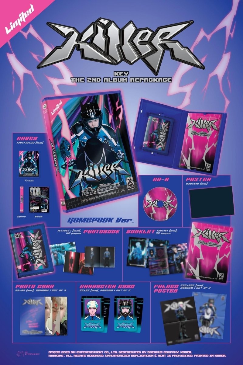 SHINee KEY - Killer Limited Edition ( GamePack / Case Version ) - K-STAR