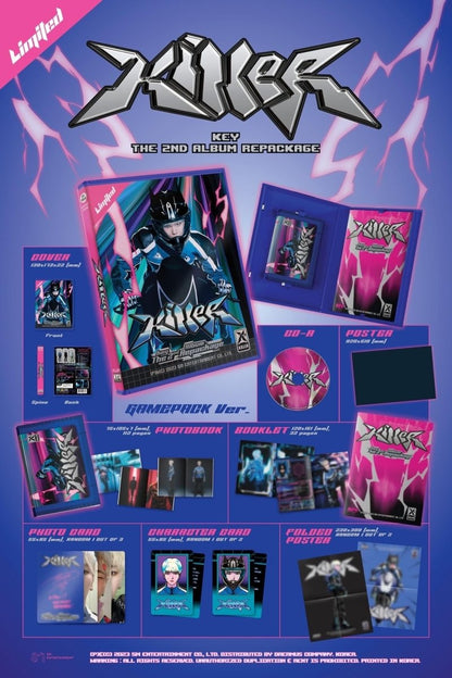 SHINee KEY - Killer Limited Edition ( GamePack / Case Version ) - K-STAR