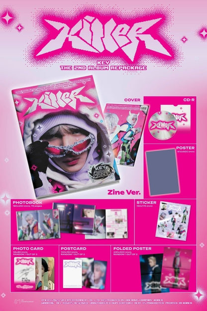 SHINee KEY - Killer ( Zine Version ) - K-STAR