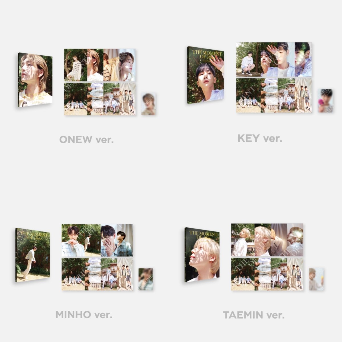 SHINee Pop Up Store THE MOMENT OF SHINE 15th Anniversary Official MD - K-STAR