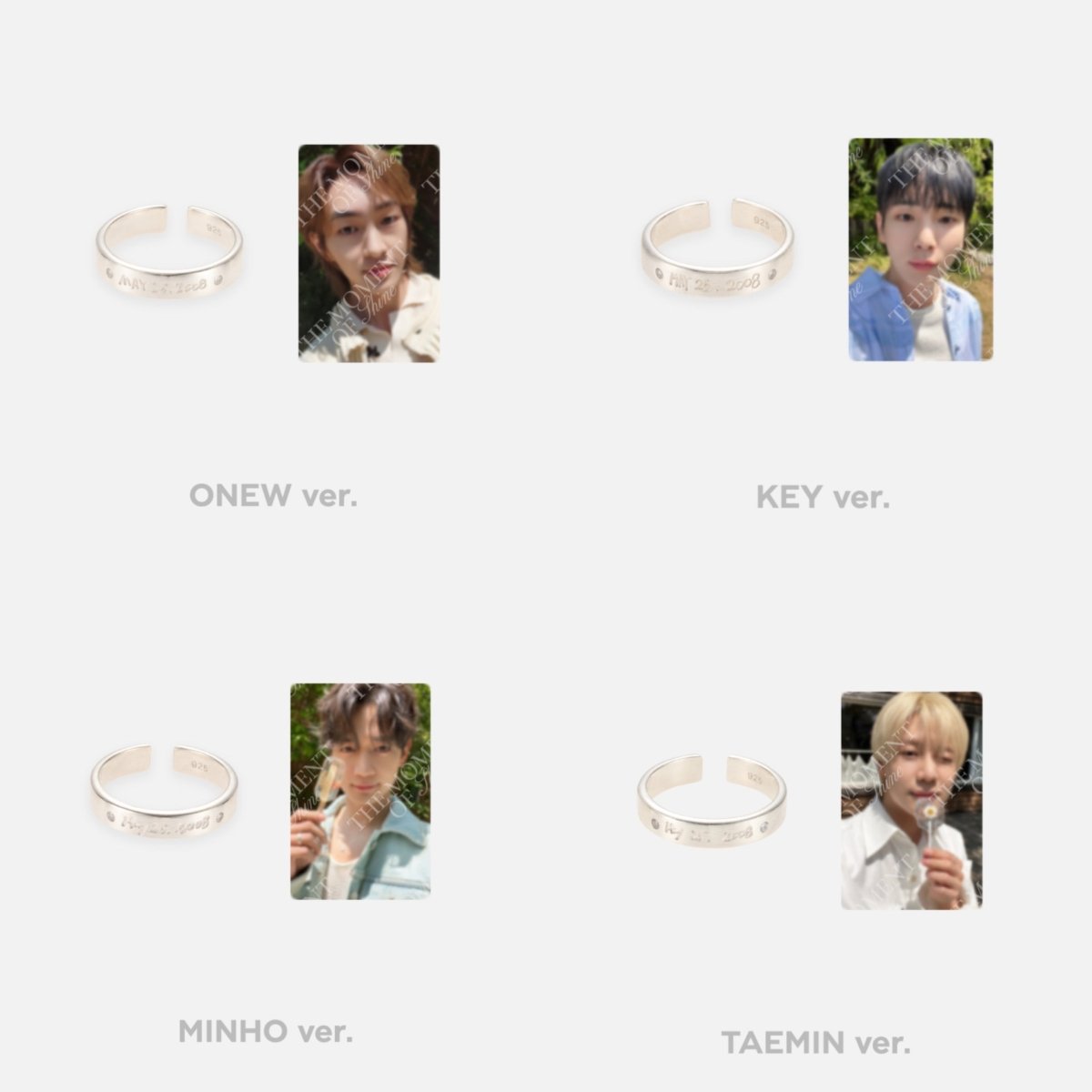 SHINee Pop Up Store THE MOMENT OF SHINE 15th Anniversary Official MD - K-STAR