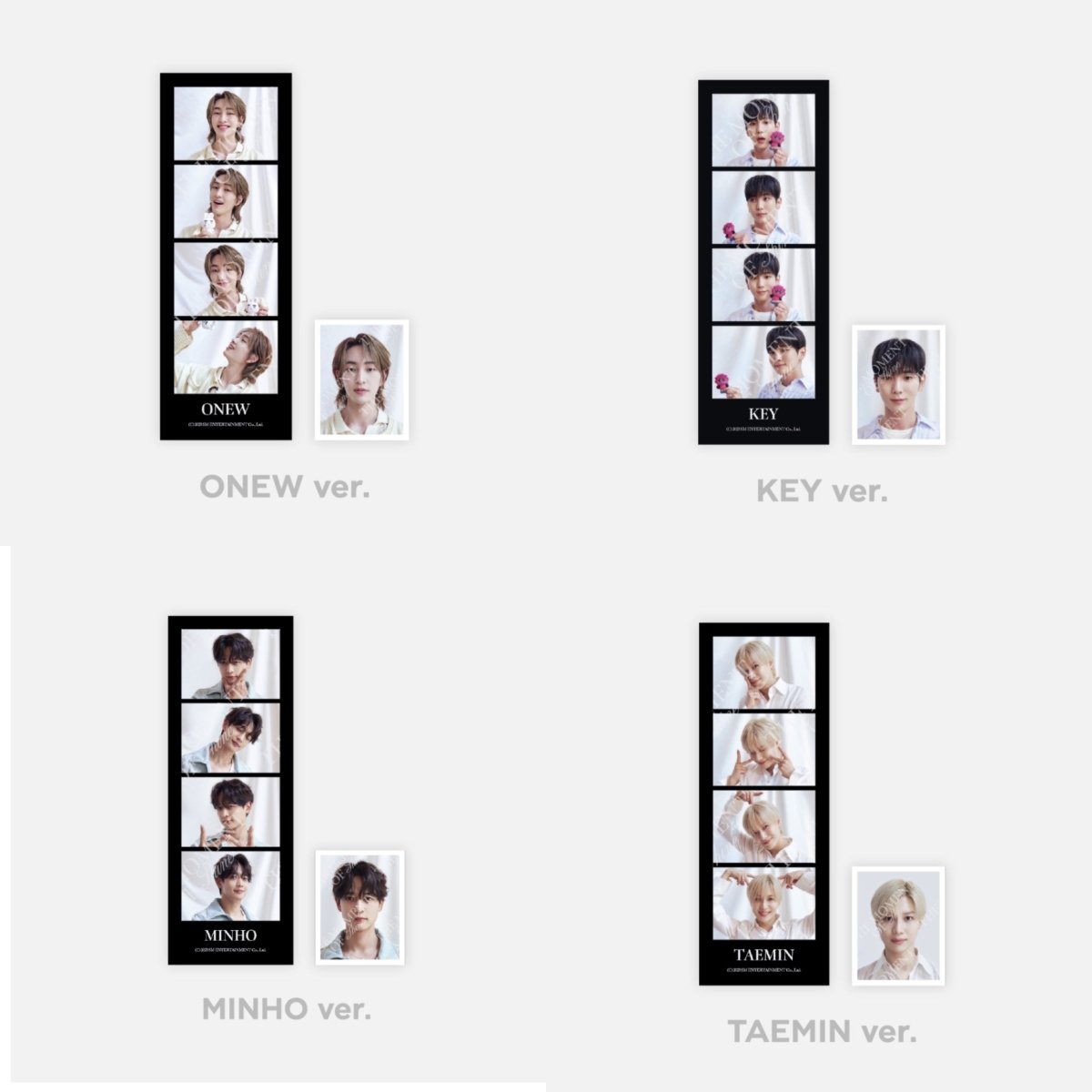 SHINee Pop Up Store THE MOMENT OF SHINE 15th Anniversary Official MD - K-STAR