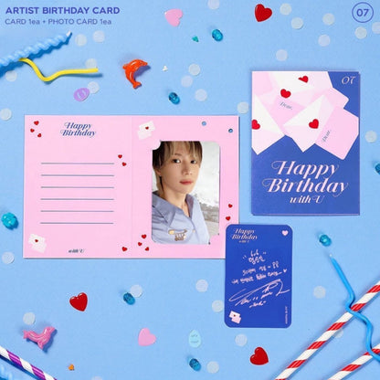 SHINee TAEMIN Official Birthday Brooch & Birthday Photo Card MD - K-STAR