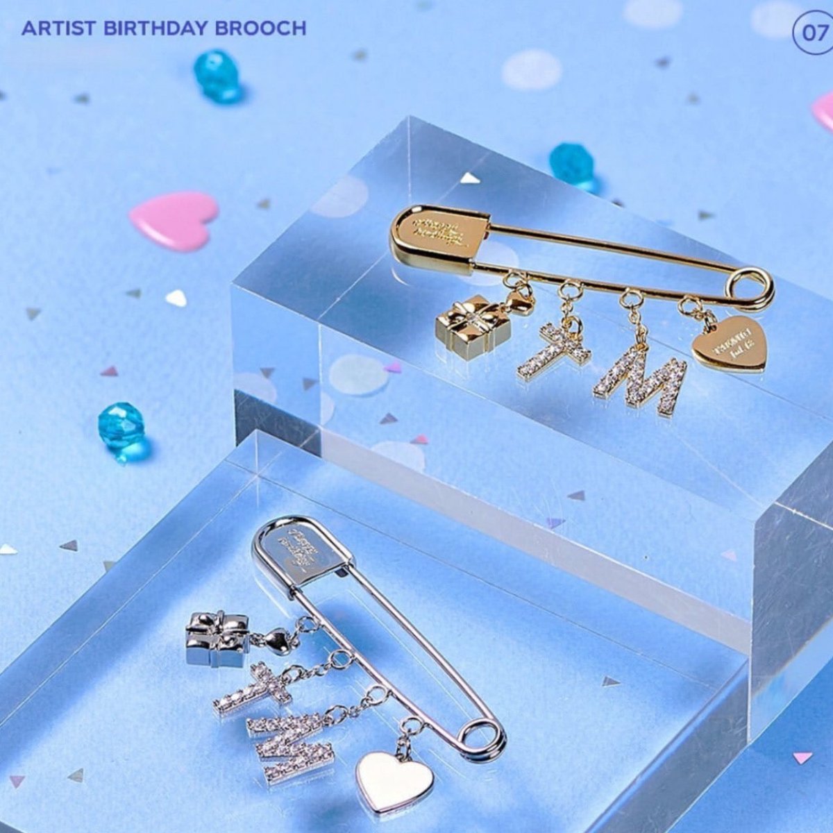 SHINee TAEMIN Official Birthday Brooch & Birthday Photo Card MD - K-STAR