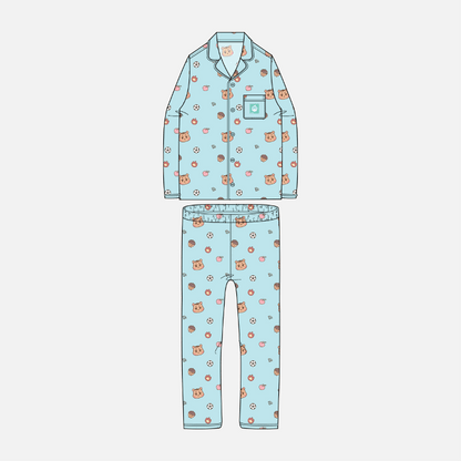 SHINee x SPAO Collection - SHINee is Back Official Long Sleeve Pajama SET - K-STAR