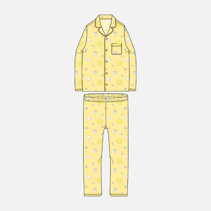 SHINee x SPAO Collection - SHINee is Back Official Long Sleeve Pajama SET - K-STAR