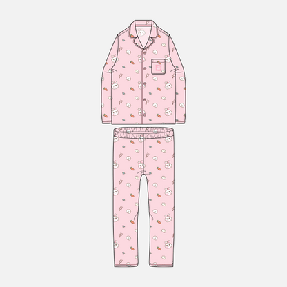SHINee x SPAO Collection - SHINee is Back Official Long Sleeve Pajama SET - K-STAR