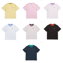 [LINE X BT21] Striped Short Sleeve T-Shirt