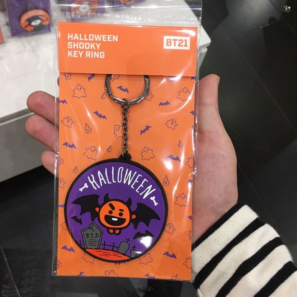 [LINE X BT21] Limited Halloween Keyring