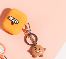 *ONLY USA* [LINE X BT21] Keyring Airpod Case (Free Shipping)
