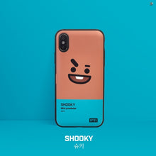 [LINE X BT21] Face Multi Card Bumper Case (For iPhone & Samsung)
