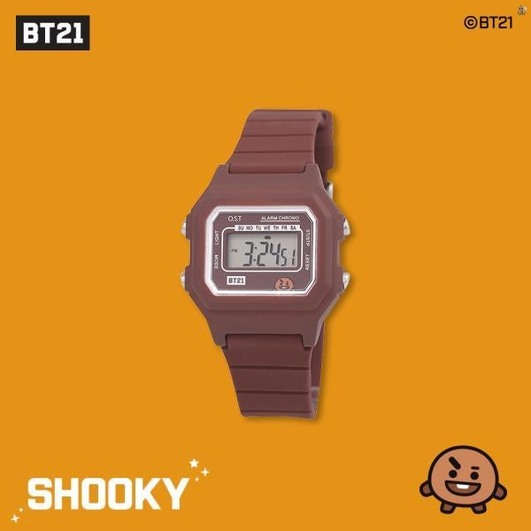 [OST X BT21] Jelly Digital Watch