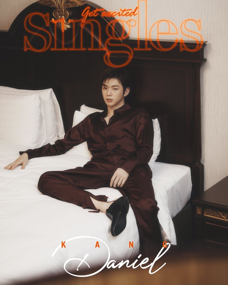 Singles KOREA Magazine - KANG DANIEL March 2023 Coverman - K-STAR