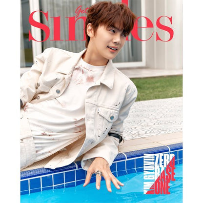 Singles KOREA Magazine ZEROBASEONE ZB1 August 2023 Issue - K-STAR
