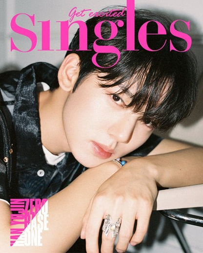 Singles KOREA Magazine ZEROBASEONE ZB1 August 2023 Issue - K-STAR