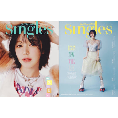 SINGLES Korea - Red Velvet WENDY 2023 February Coverman - K-STAR