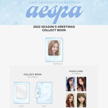 SM ARTISTS 2023 Season’s Greetings Photocard Collect Book + Photocard - K-STAR
