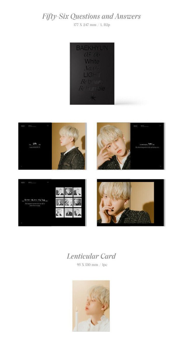 [SMTOWN] EXO BAEKHYUN : Special Photobook Set - K-STAR