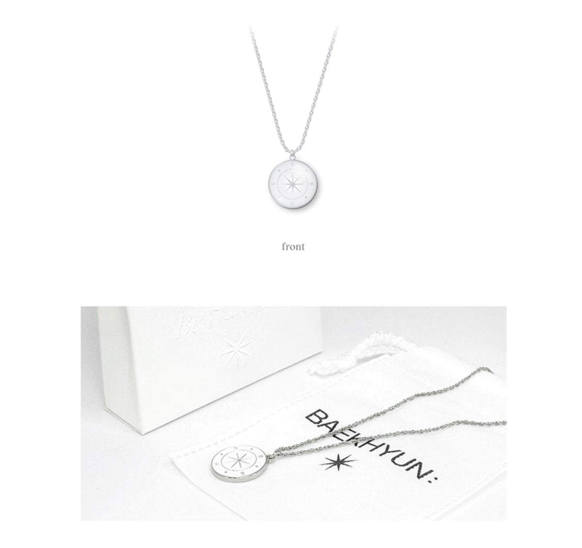 [SMTOWN] EXO BAEKHYUN : Symbol Necklace - K-STAR