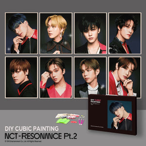 [SMTOWN] NCT Resonance Official DIY Cubic Painting + Photocard (Free Express Shipping) - K-STAR
