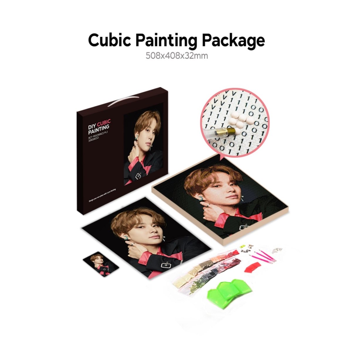 [SMTOWN] NCT Resonance Official DIY Cubic Painting + Photocard (Free Express Shipping) - K-STAR