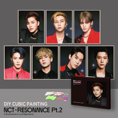 [SMTOWN] NCT Resonance Official DIY Cubic Painting + Photocard (Free Express Shipping) - K-STAR