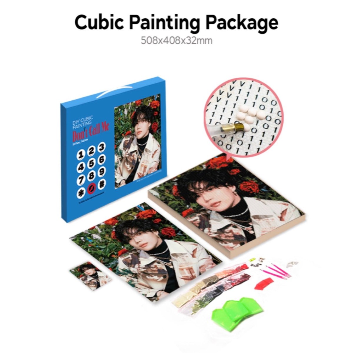 SMTOWN] SHINee Don't Call Me Official DIY Cubic Painting +