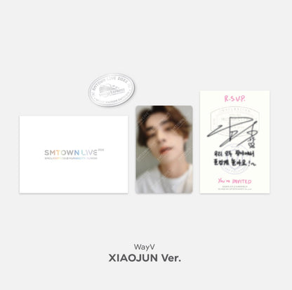 SMTOWN SMCU EXPRESS @ SUWON MD INVITATION + PHOTOCARD + BADGE SET - K-STAR