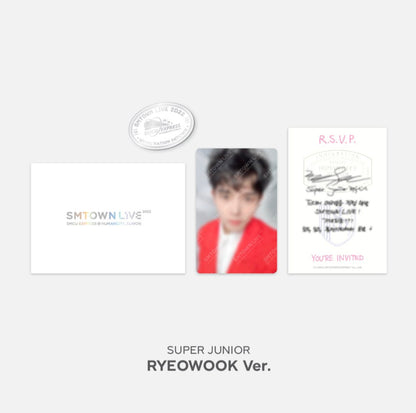 SMTOWN SMCU EXPRESS @ SUWON MD INVITATION + PHOTOCARD + BADGE SET - K-STAR