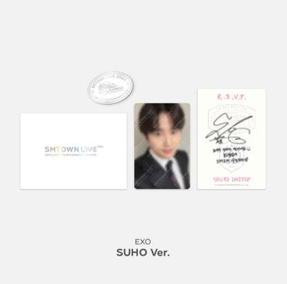 SMTOWN SMCU EXPRESS @ SUWON MD INVITATION + PHOTOCARD + BADGE SET - K-STAR