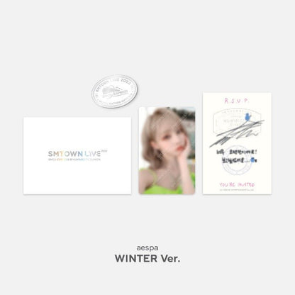 SMTOWN SMCU EXPRESS @ SUWON MD INVITATION + PHOTOCARD + BADGE SET - K-STAR