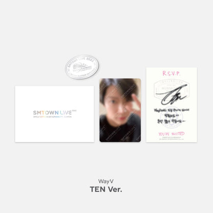 SMTOWN SMCU EXPRESS @ SUWON MD INVITATION + PHOTOCARD + BADGE SET - K-STAR