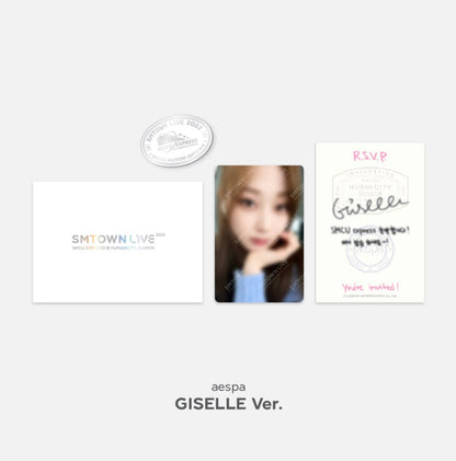 SMTOWN SMCU EXPRESS @ SUWON MD INVITATION + PHOTOCARD + BADGE SET - K-STAR