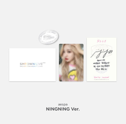 SMTOWN SMCU EXPRESS @ SUWON MD INVITATION + PHOTOCARD + BADGE SET - K-STAR