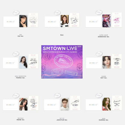 SMTOWN SMCU EXPRESS @ SUWON MD INVITATION + PHOTOCARD + BADGE SET - K-STAR