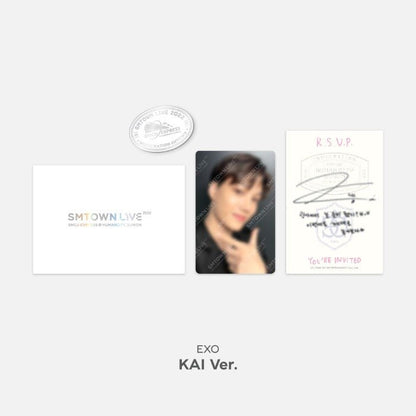 SMTOWN SMCU EXPRESS @ SUWON MD INVITATION + PHOTOCARD + BADGE SET - K-STAR