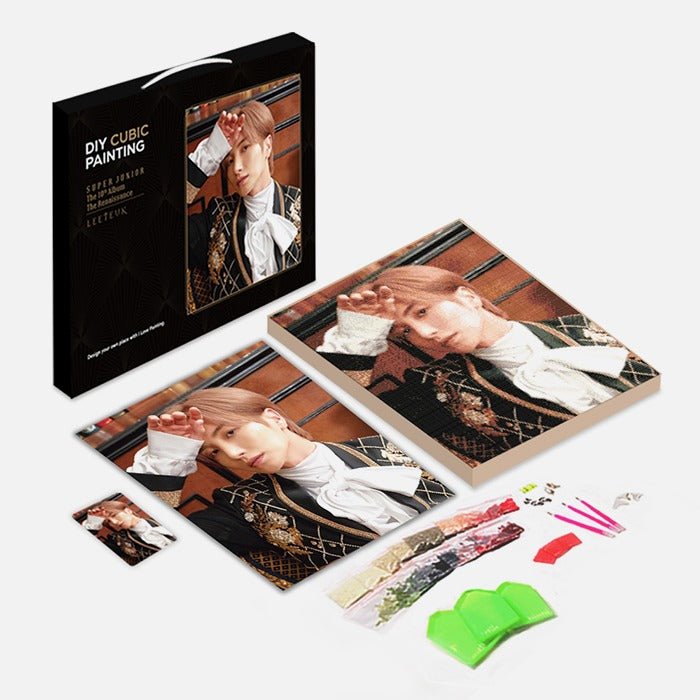 [SMTOWN] Super Junior The Renaissance Official DIY Cubic Painting + Photocard (Free Express Shipping) - K-STAR