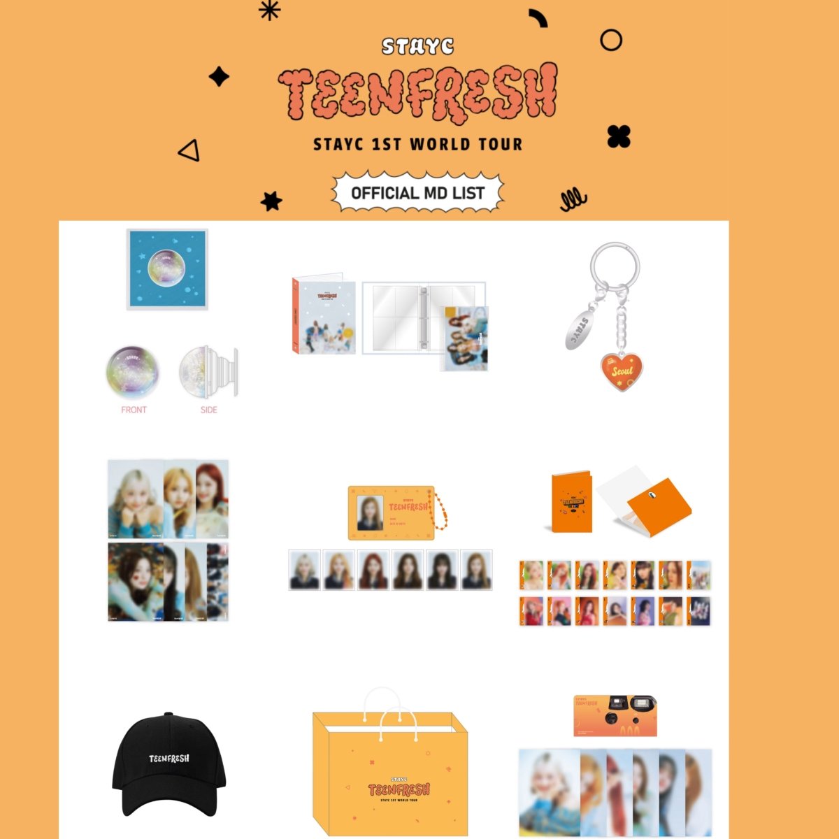 STAYC 1st World Tour TEENFRESH Official MD - K-STAR