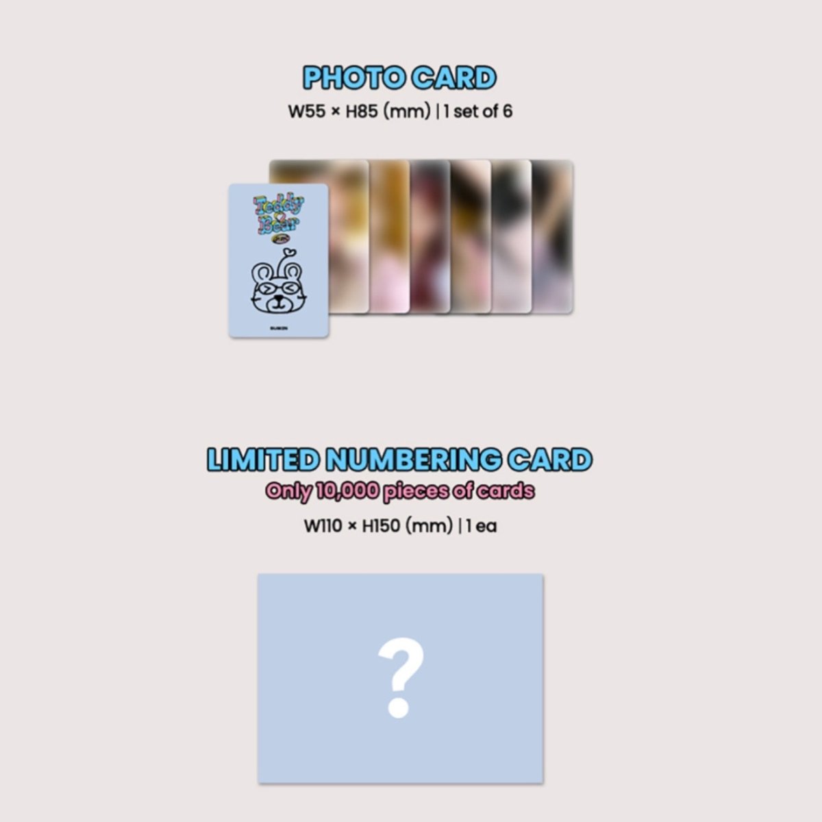 STAYC - TEDDY BEAR Gift Edition (4th Single Album) - K-STAR