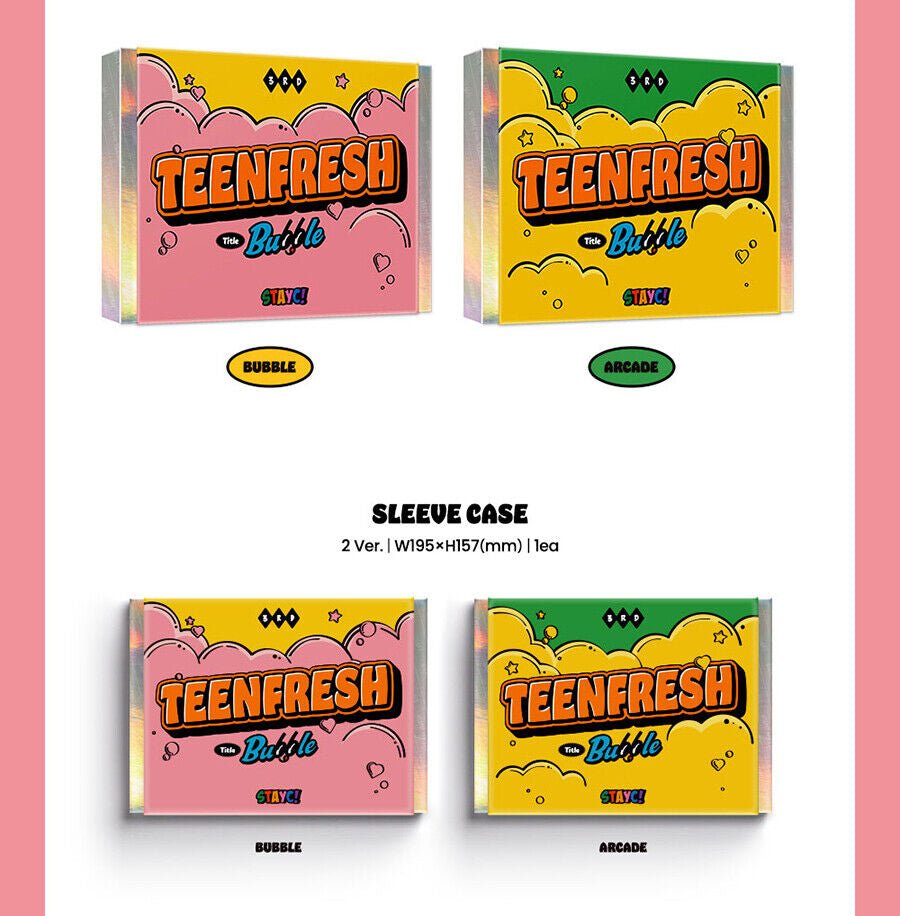 直筆サイン入り STAYC TEENFRESH US限定アルバム アイサ STAYC Teenfresh Amazon US Album Exclusive Official Photocard
