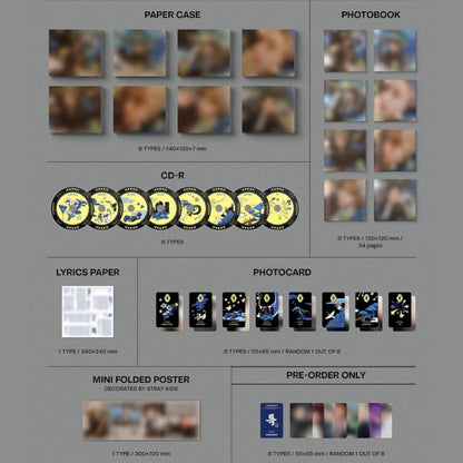 STRAY KIDS - 5 STAR (DIGIPACK Version) / You Can Choose Member - K-STAR