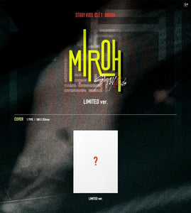 STRAY KIDS - Clé 1 : MIROH (Limited ver.+Free Shipping) - K-STAR