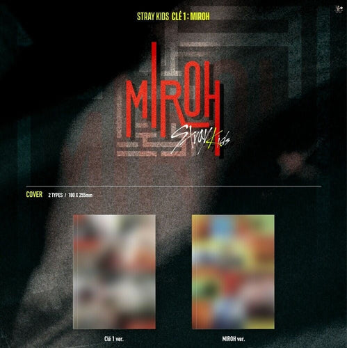 STRAY KIDS - Clé 1 : MIROH (Standard Ver. You can Choose Ver.+Free Shipping) - K-STAR