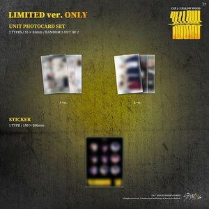 STRAY KIDS - Clé 2 : Yellow Wood (Limited ver.+Free Shipping) - K-STAR