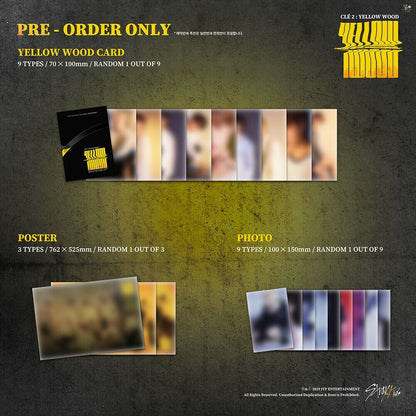 STRAY KIDS - Clé 2 : Yellow Wood (Limited ver.+Free Shipping) - K-STAR