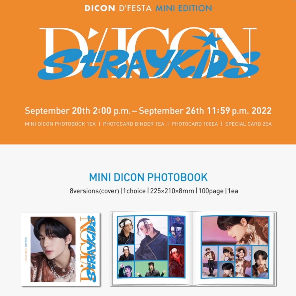 STRAY KIDS - DICON DFESTA MINI EDITION - K-STAR